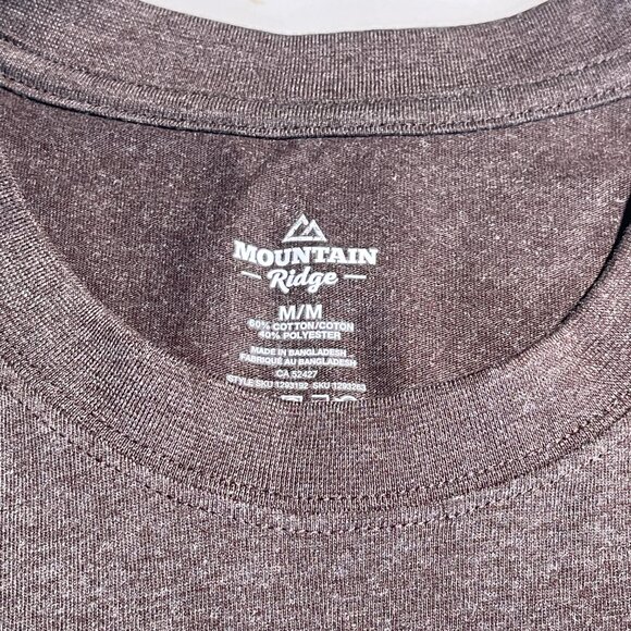 New with Tags Brown Mountain Ridge Long Sleeve Shirt Size Medium - Picture 3 of 6